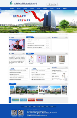 西藏监理工程|企业网站-北京网站建设「夜猫网络」